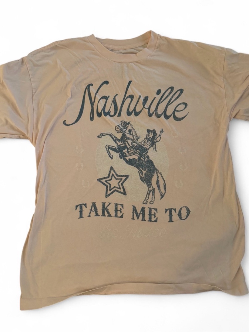 Nordstrom Rack Pink Nashville graphic tee in a size S